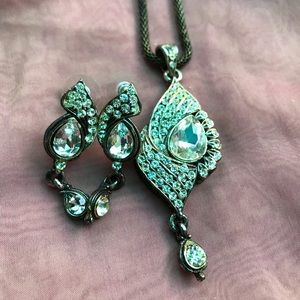 Stone jewellery set